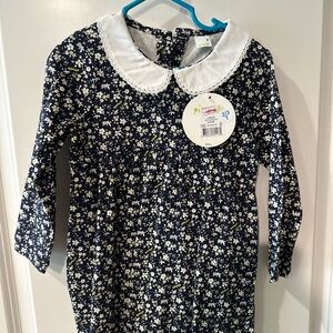 Pimpelle Floral Dress with White Collar